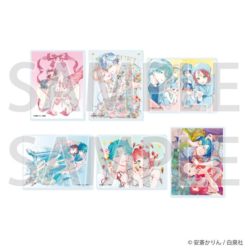 アクリルカード「顔だけじゃ好きになりません」01/コンプリートセット(全6種)
