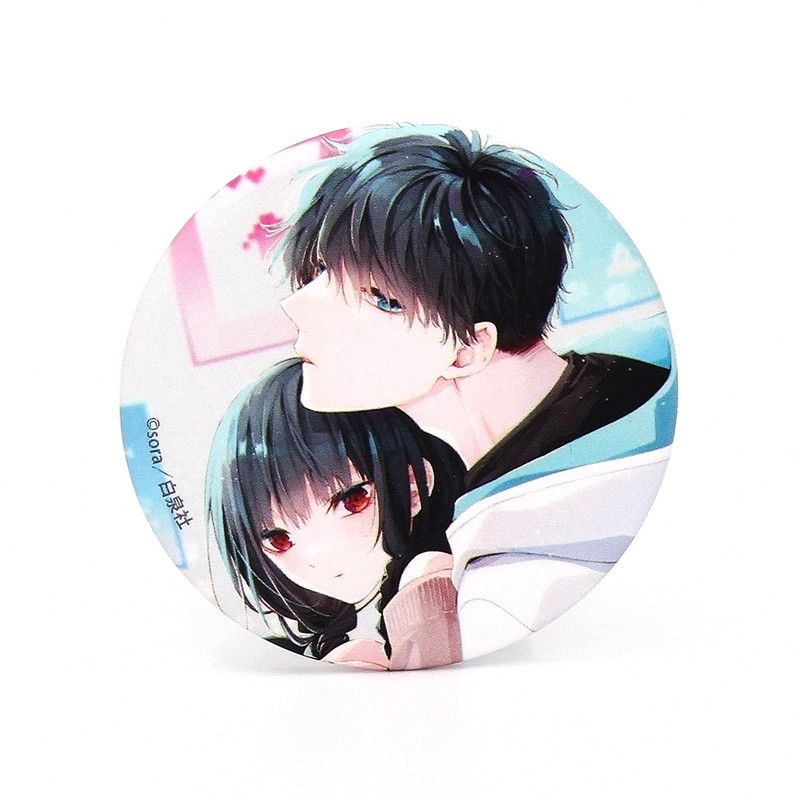 缶バッジ「墜落JKと廃人教師」01/コンプリートセット(全8種)