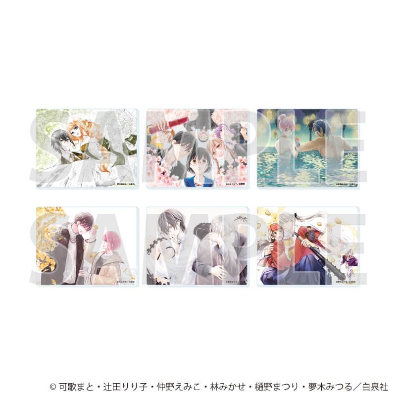 アクリルカード「LaLaオールスターカレンダー」02/コンプリートセット(全6種)