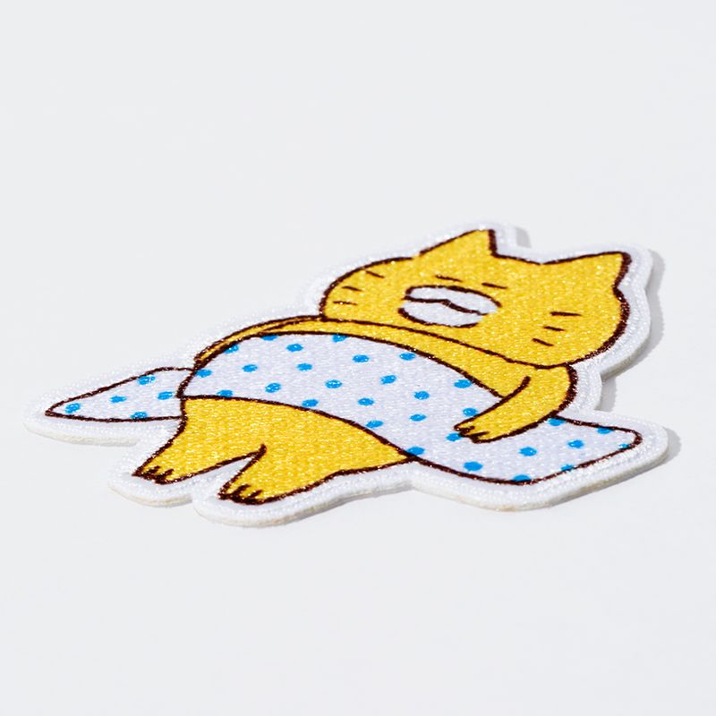 【ノラネコぐんだん】ワッペン おやすみなさい