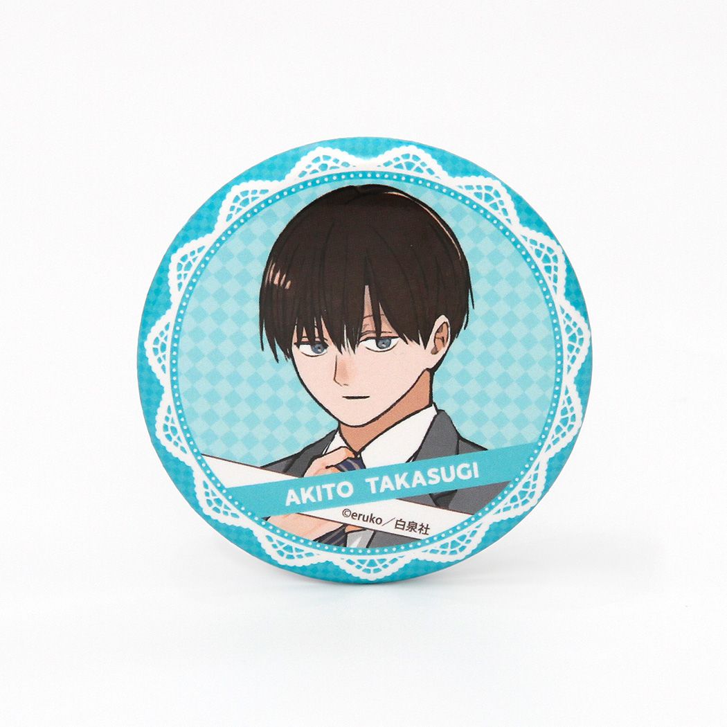 【漫画商店】缶バッジ（eruko/営業部の高杉さんは心臓に悪い/ブラインド/全10種）