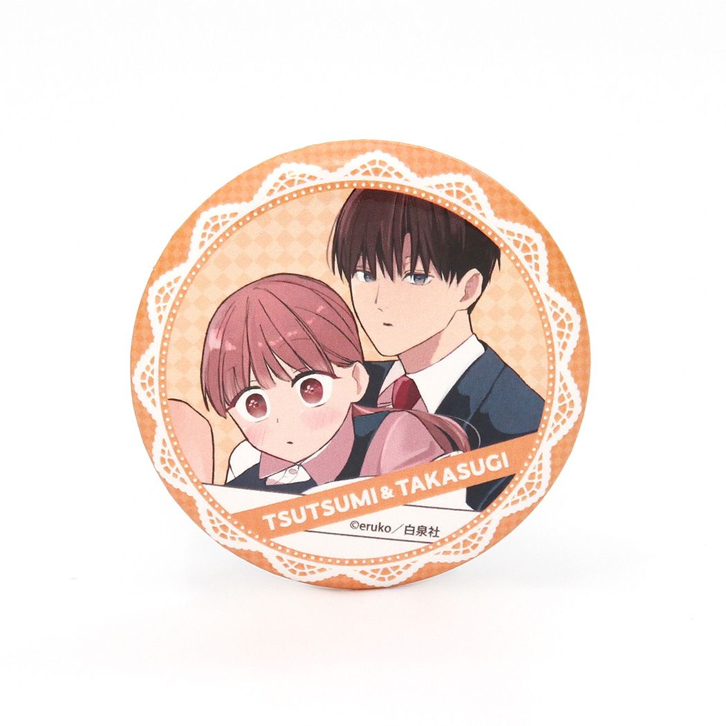 【漫画商店】缶バッジ（eruko/営業部の高杉さんは心臓に悪い/ブラインド/全10種）