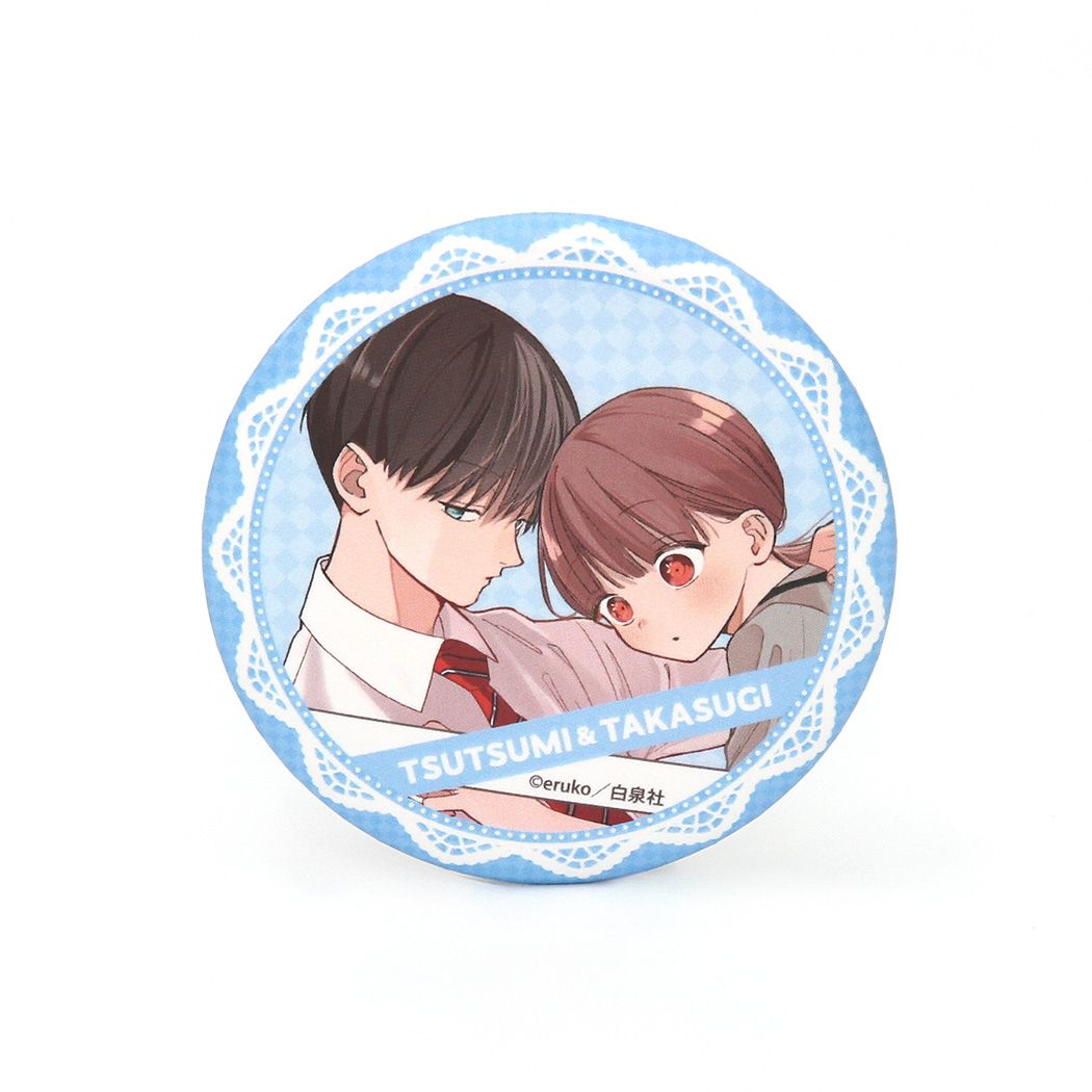 【漫画商店】缶バッジ（eruko/営業部の高杉さんは心臓に悪い/ブラインド/全10種）