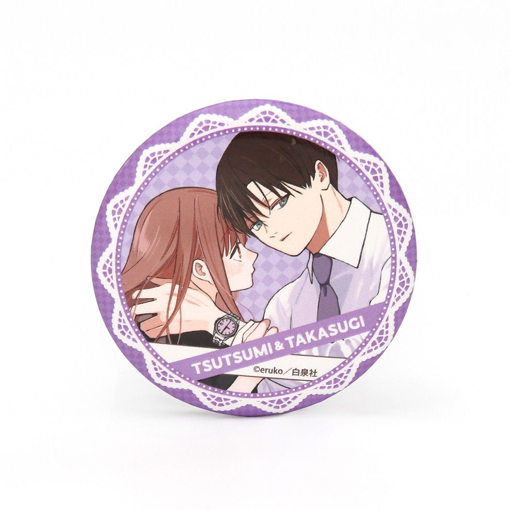 【漫画商店】缶バッジ（eruko/営業部の高杉さんは心臓に悪い/ブラインド/全10種）