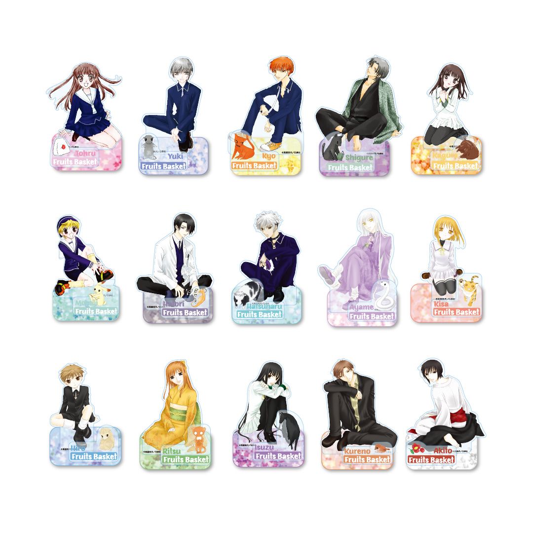 【漫画商店】ブラインドアクリルスタンドコンプリートセット　フルーツバスケット