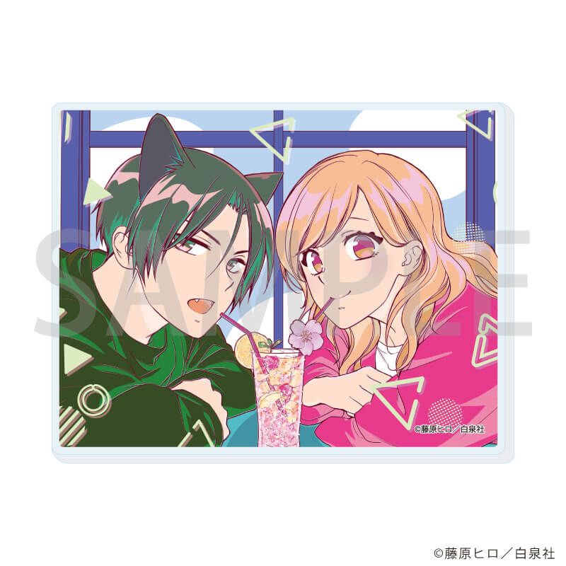 アクリルカード「猫にワガママ」01/コンプリートセット(全6種)