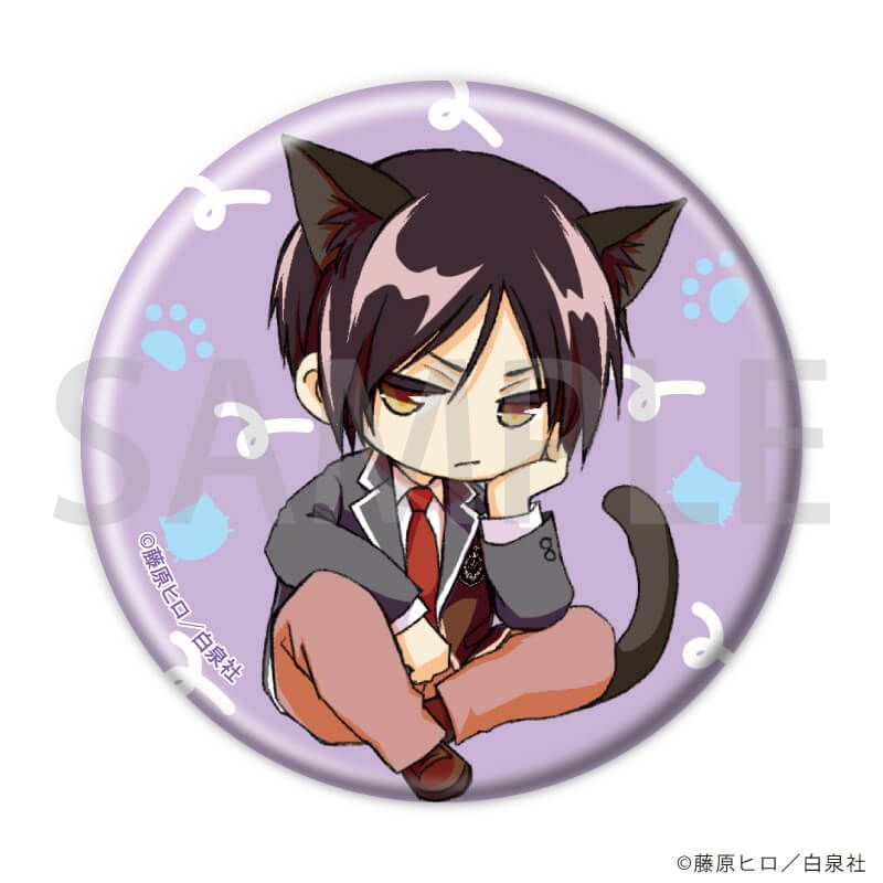 缶バッジ「猫にワガママ」01/ブラインド(8種)