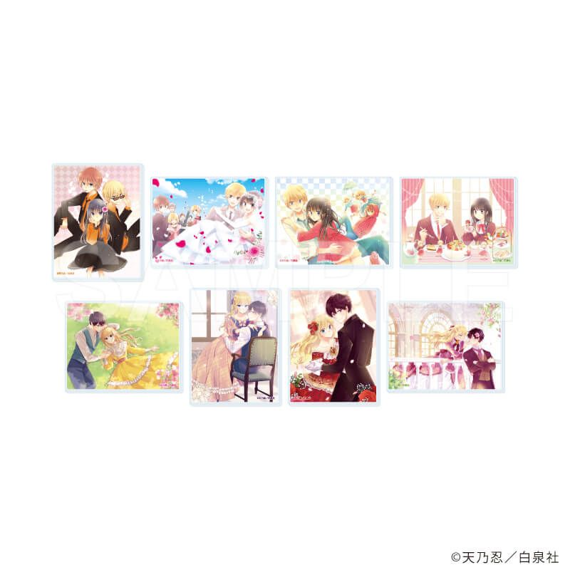 アクリルカード「天乃忍先生作品」01/ブラインド(8種)